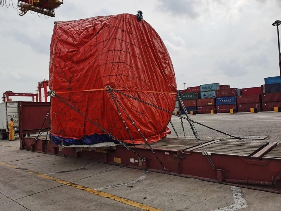 lashing chằng buộc hàng hóa trên container